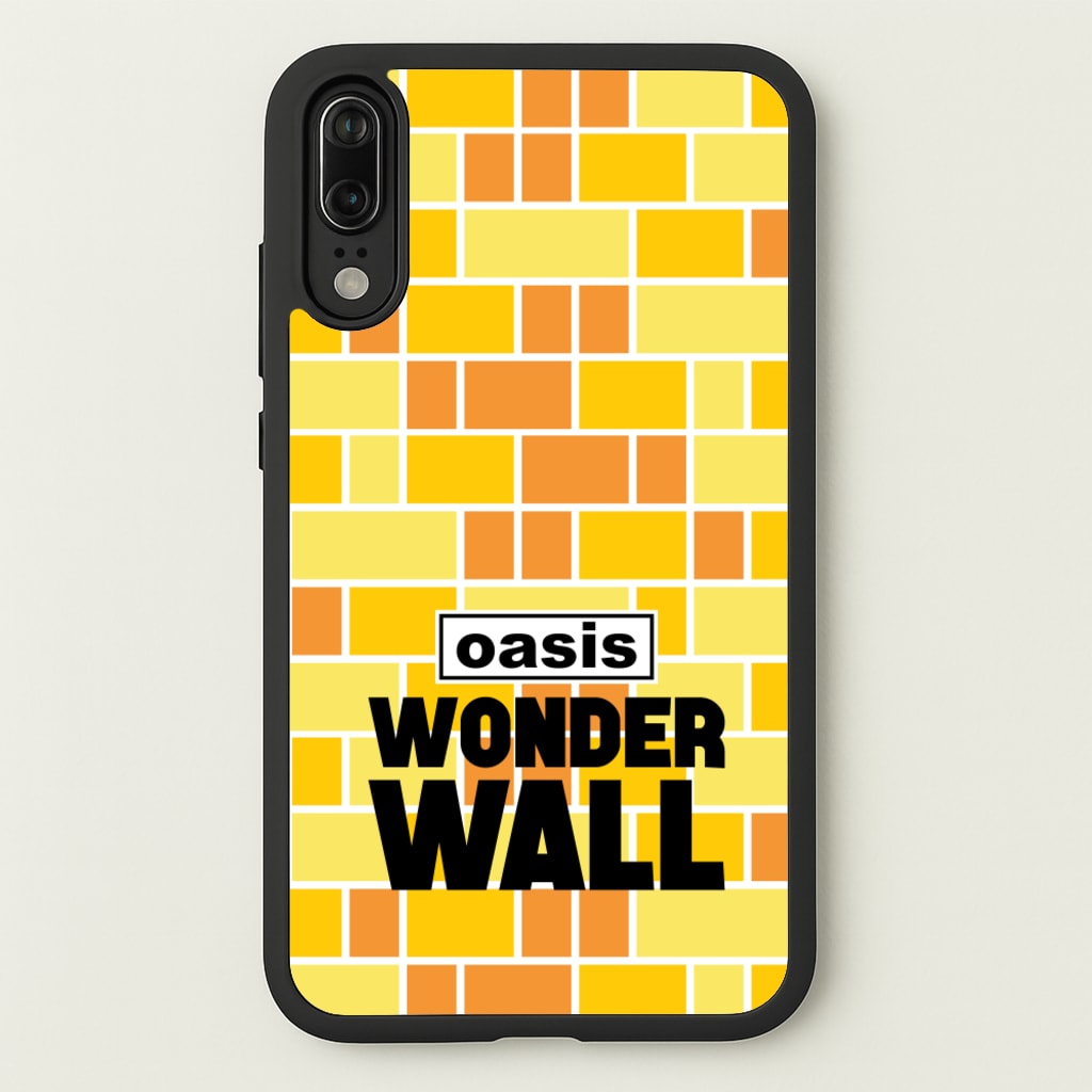 Wonder Wall Pattern - Oasis Phone Case for Huawei P20