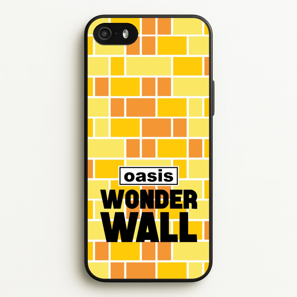 Wonder Wall Pattern - Oasis Phone Case for iPhone 5 / 5s / SE 2016