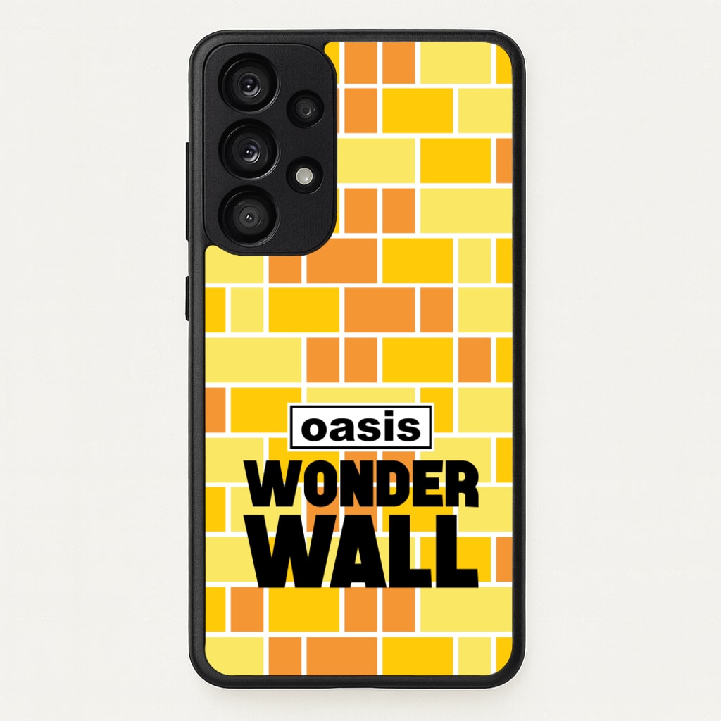 Wonder Wall Pattern - Oasis Phone Case for Galaxy A53