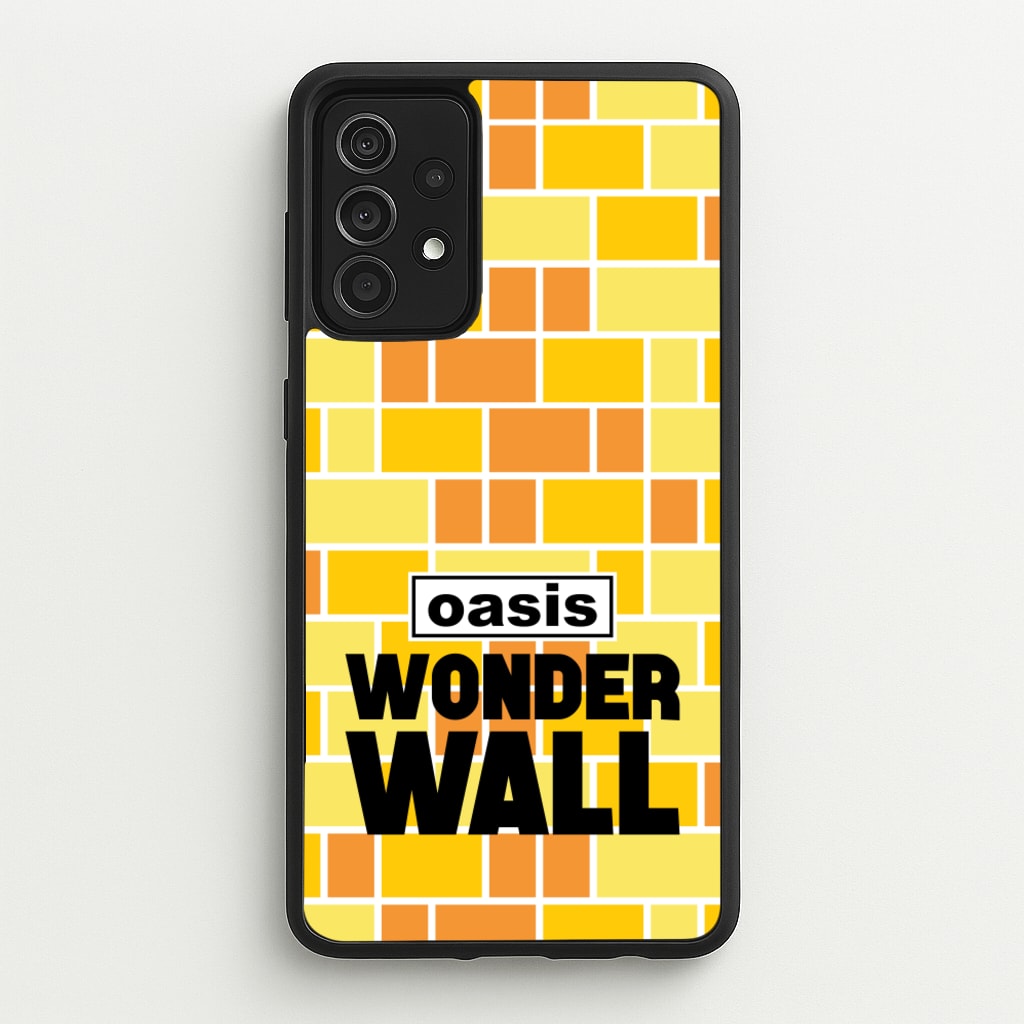 Wonder Wall Pattern - Oasis Phone Case for Galaxy A52 / A52s