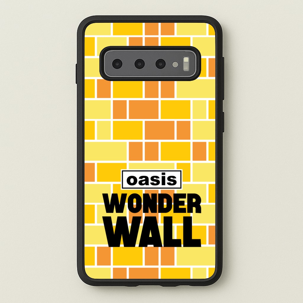 Wonder Wall Pattern - Oasis Phone Case for Galaxy S10