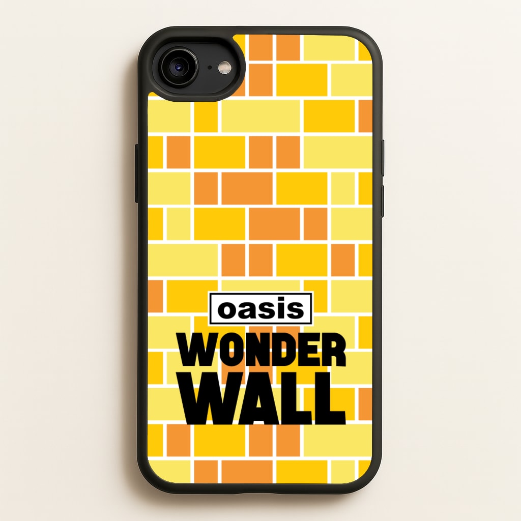 Wonder Wall Pattern - Oasis Phone Case for iPhone 6 / 7 / 8 / SE