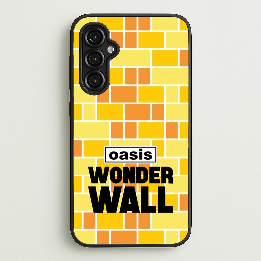 Wonder Wall Pattern - Oasis Phone Case for Galaxy A14