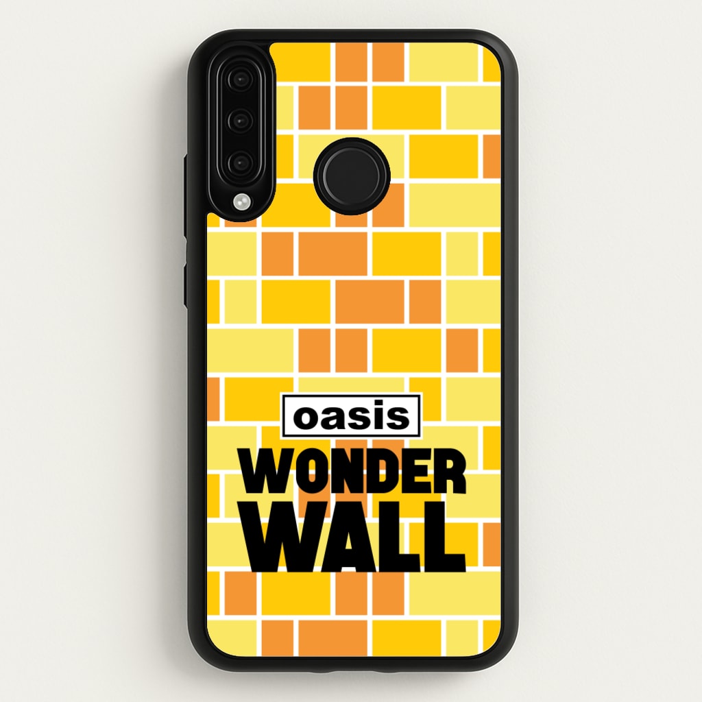 Wonder Wall Pattern - Oasis Phone Case for Huawei P30 Lite
