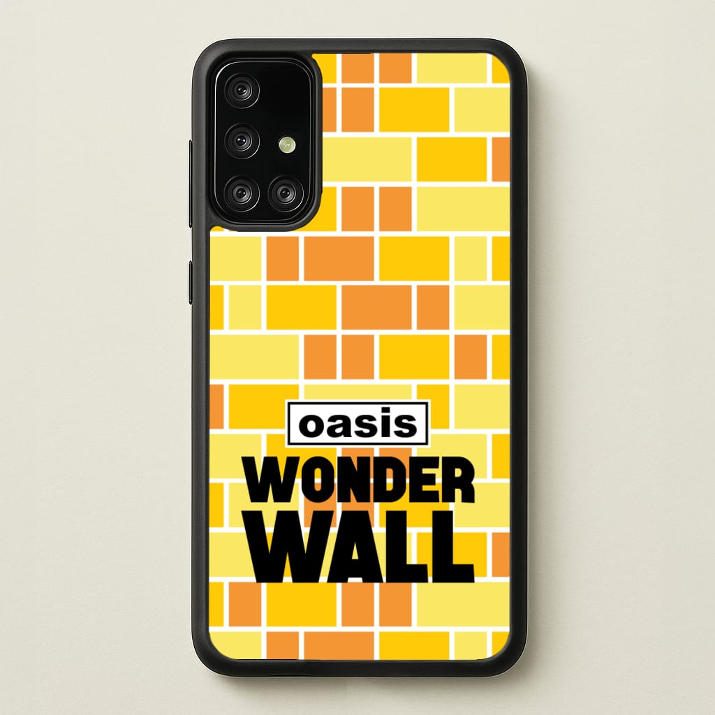 Wonder Wall Pattern - Oasis Phone Case for Galaxy A71