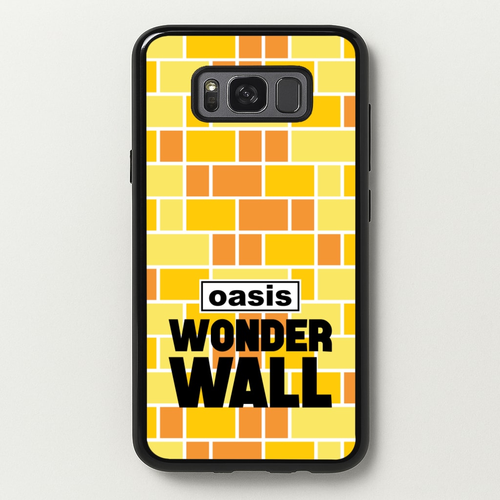 Wonder Wall Pattern - Oasis Phone Case for Galaxy S8
