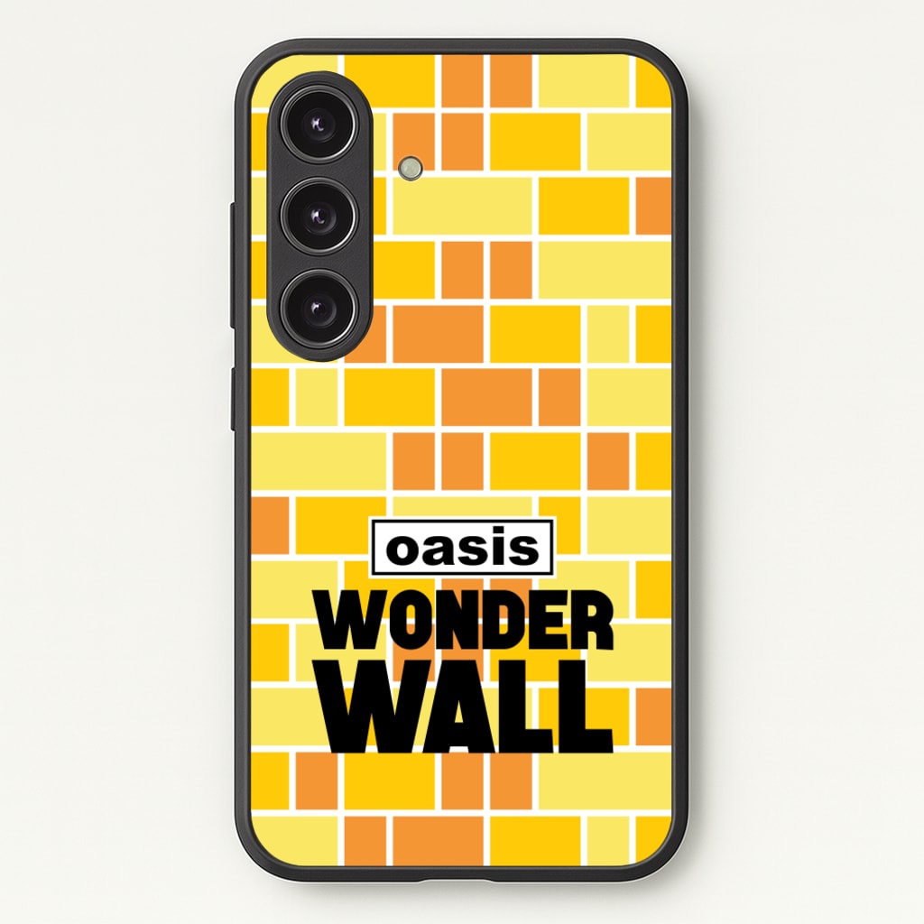 Wonder Wall Pattern - Oasis Phone Case for Galaxy S24