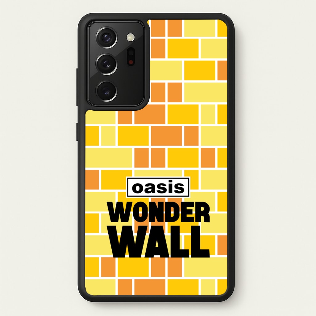 Wonder Wall Pattern - Oasis Phone Case for Galaxy Note 20 Ultra