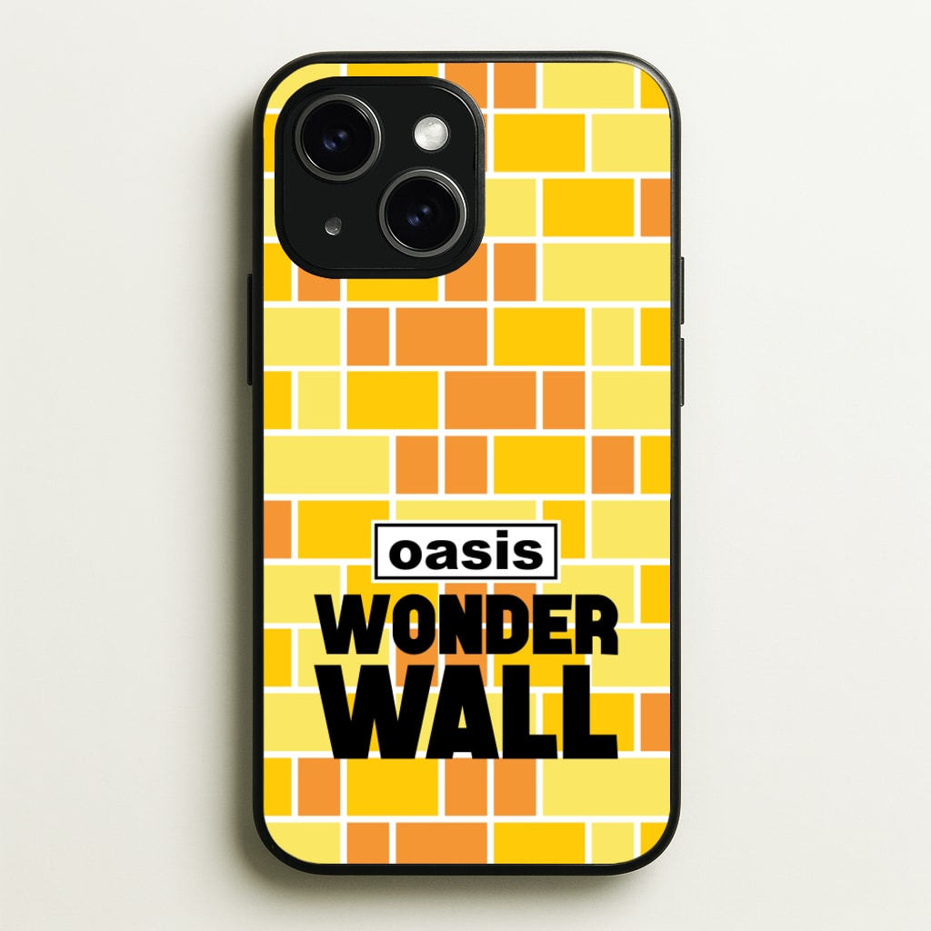 Wonder Wall Pattern - Oasis Phone Case for iPhone 14