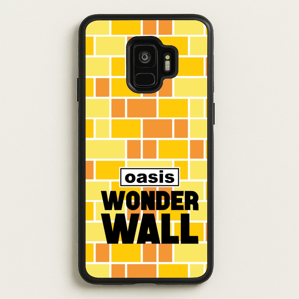 Wonder Wall Pattern - Oasis Phone Case for Galaxy S9