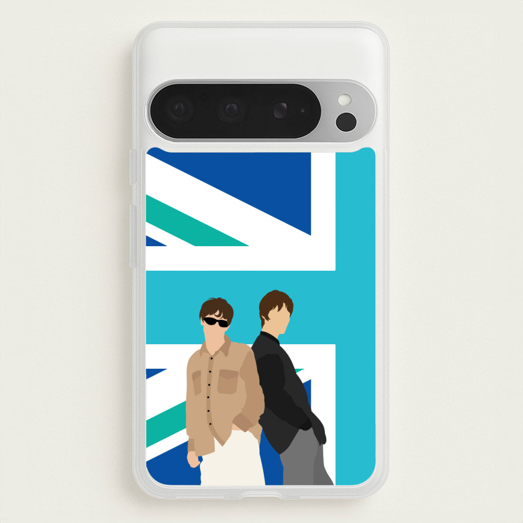 British Flag Band Members - Oasis Phone Case for Google Pixel 9 Pro XL