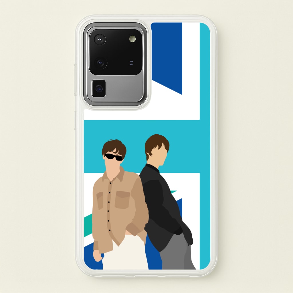 British Flag Band Members - Oasis Phone Case for Galaxy S20 Ultra