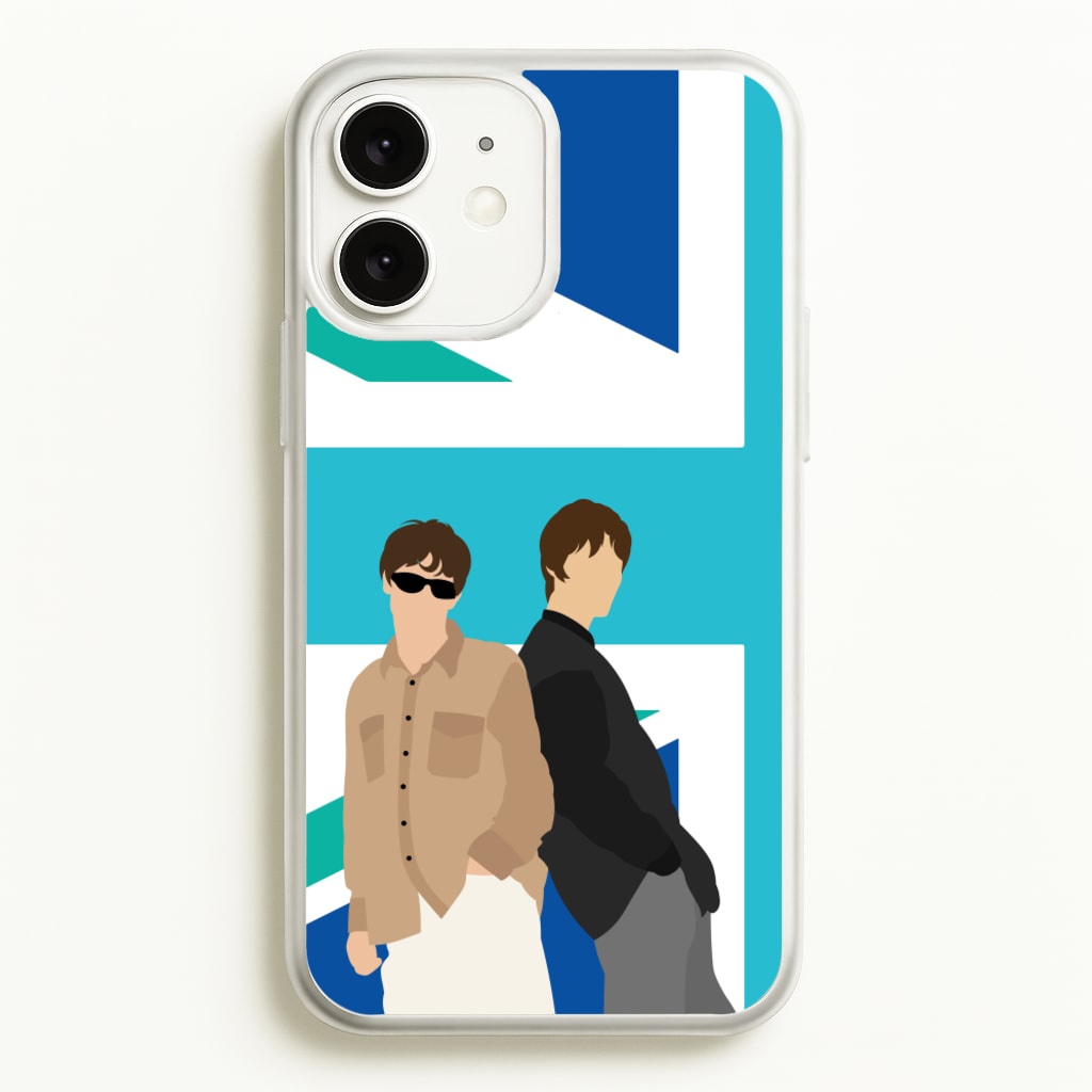 British Flag Band Members - Oasis Phone Case for iPhone 11
