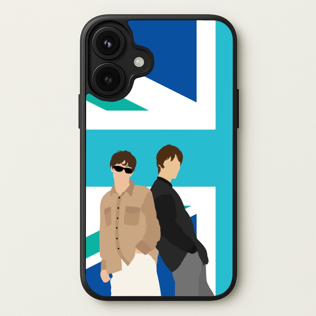 British Flag Band Members Phone Case for iPhone 17