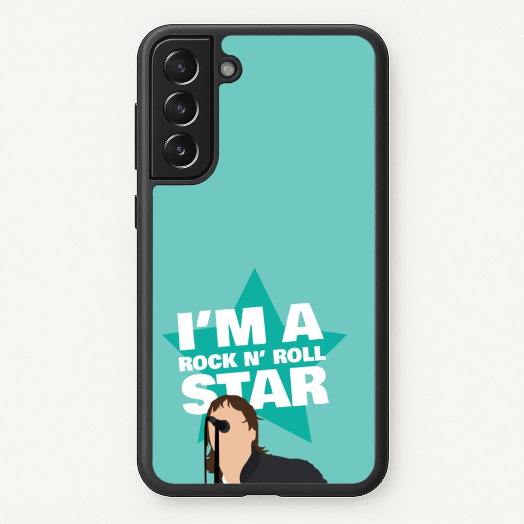 I'm A Rock And Roll Star - Oasis Phone Case for Galaxy S21FE