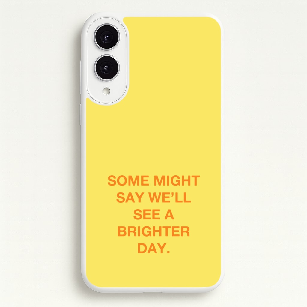 A Brighter Day - Oasis Phone Case for Galaxy S25 Edge
