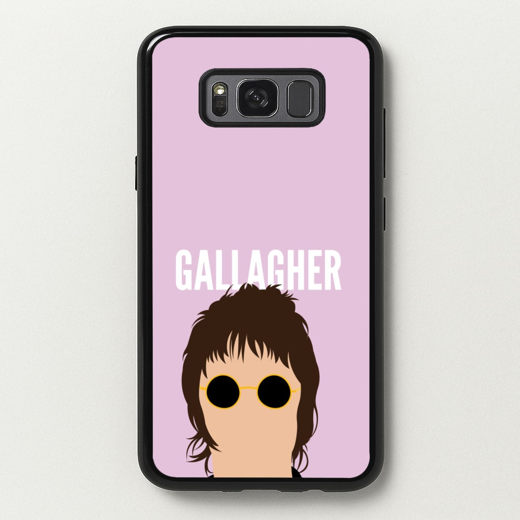 Rock Band Member Purple - Oasis Phone Case for Galaxy S8