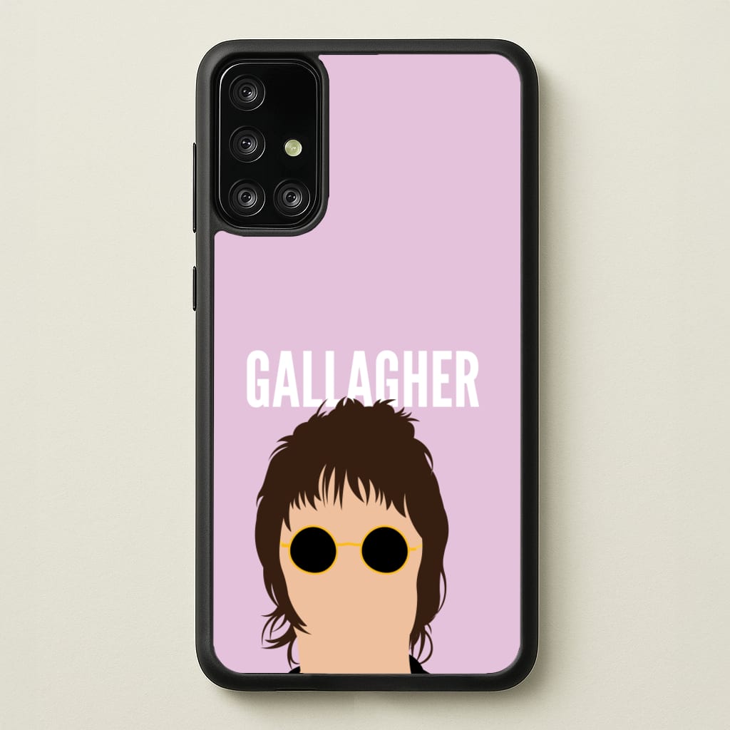 Rock Band Member Purple - Oasis Phone Case for Galaxy A71