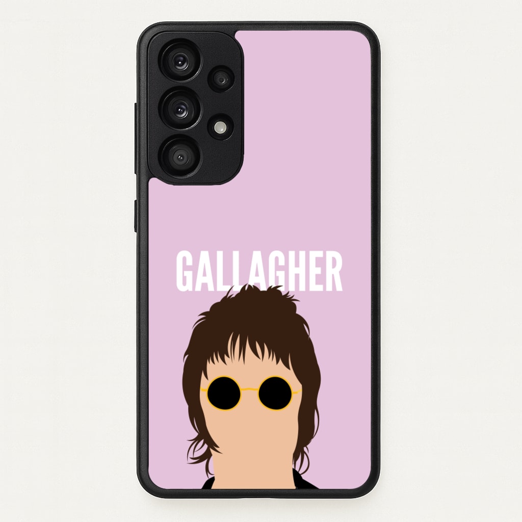 Rock Band Member Purple - Oasis Phone Case for Galaxy A53