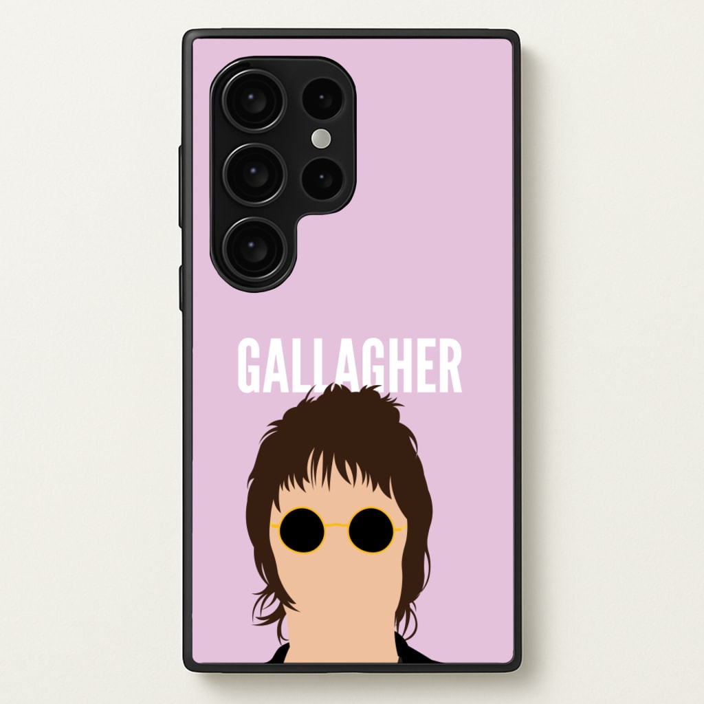 Rock Band Member Purple - Oasis Phone Case for Galaxy S24 Ultra