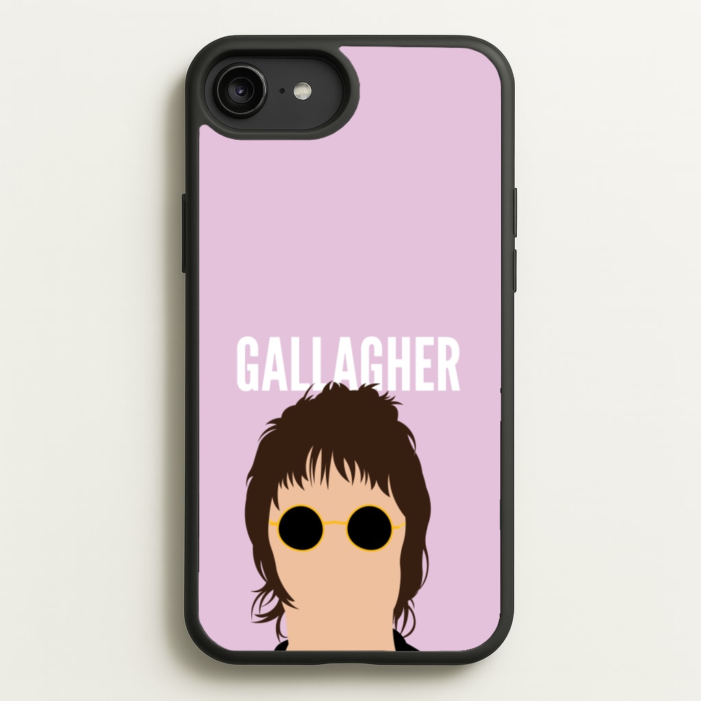 Rock Band Member Purple - Oasis Phone Case for iPhone 6 Plus / 7 Plus / 8 Plus