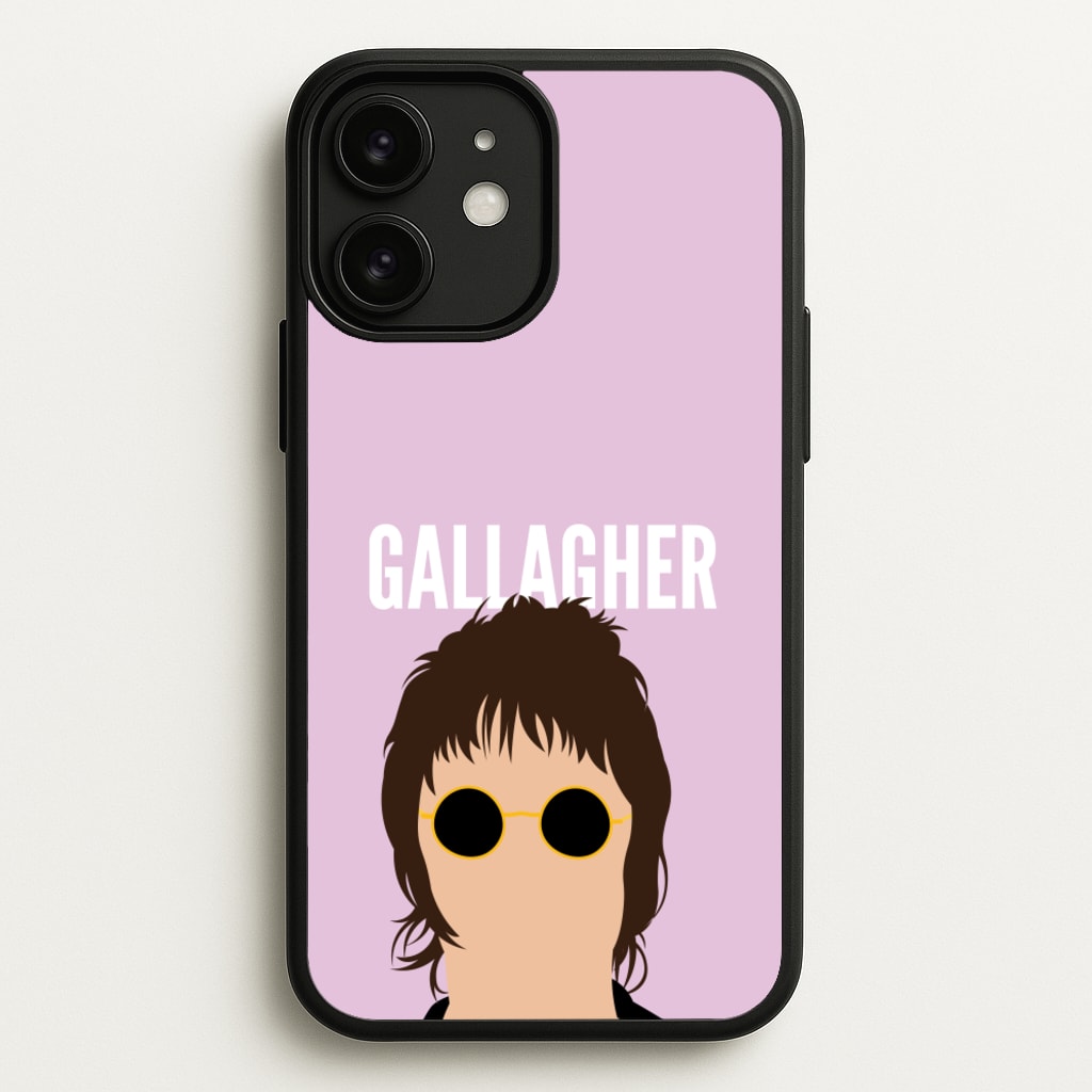 Rock Band Member Purple - Oasis Phone Case for iPhone 11
