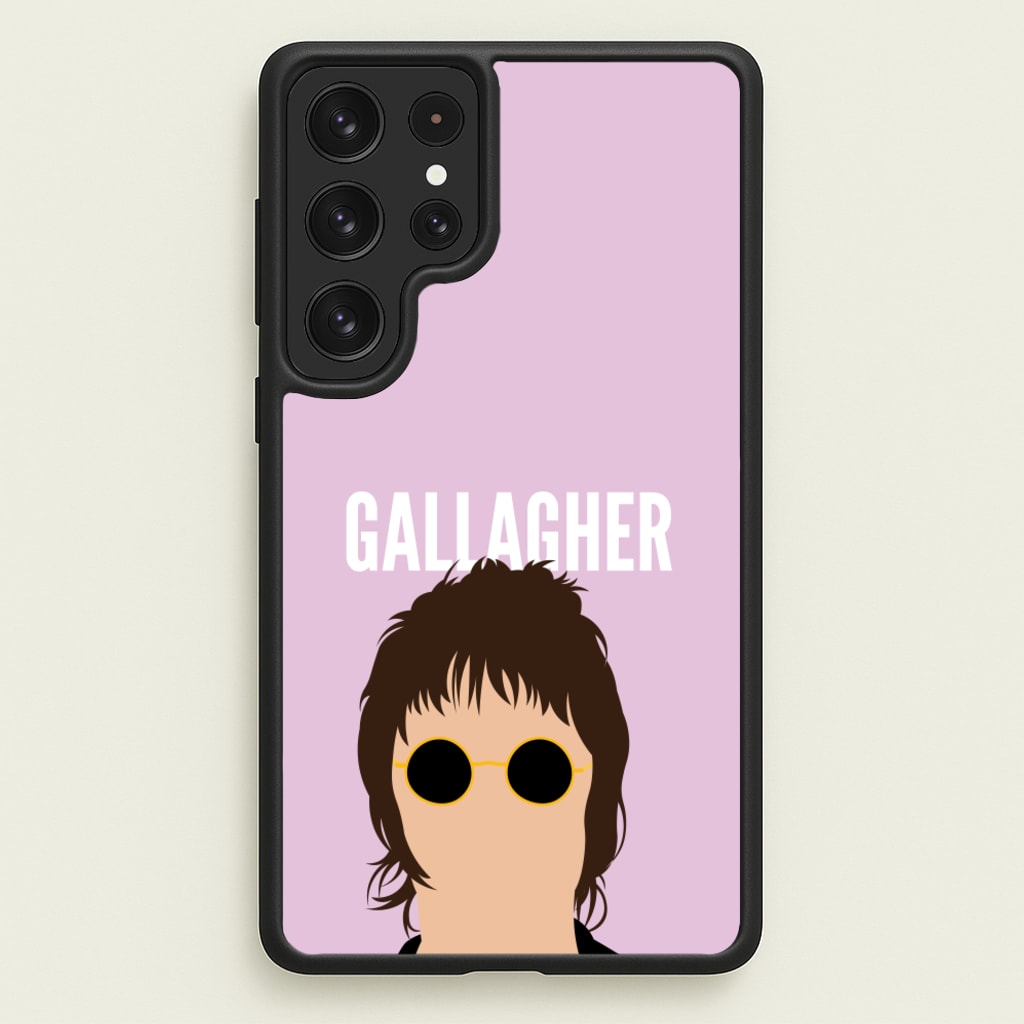 Rock Band Member Purple - Oasis Phone Case for Galaxy S22 Ultra