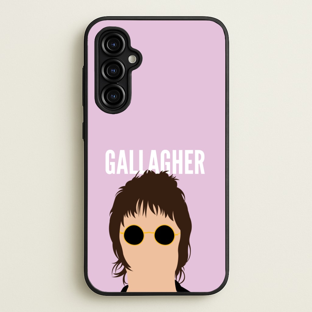 Rock Band Member Purple - Oasis Phone Case for Galaxy A54