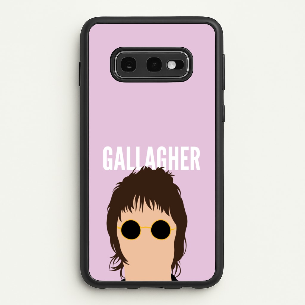 Rock Band Member Purple - Oasis Phone Case for Galaxy S10e