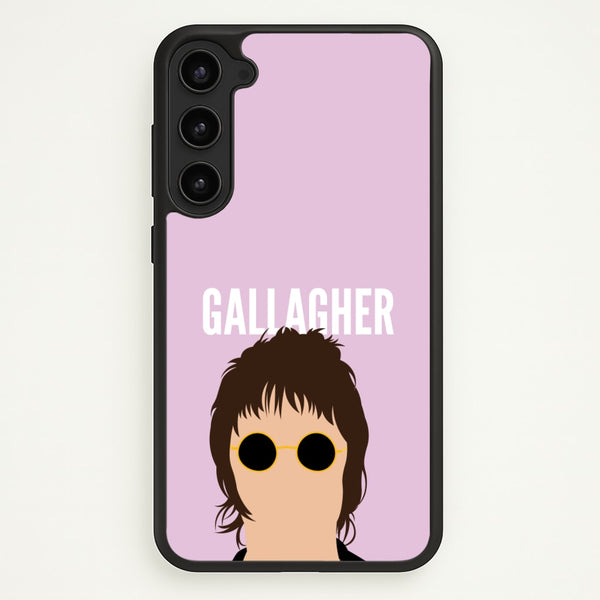 Rock Band Member Purple - Oasis Phone Case for Galaxy S23