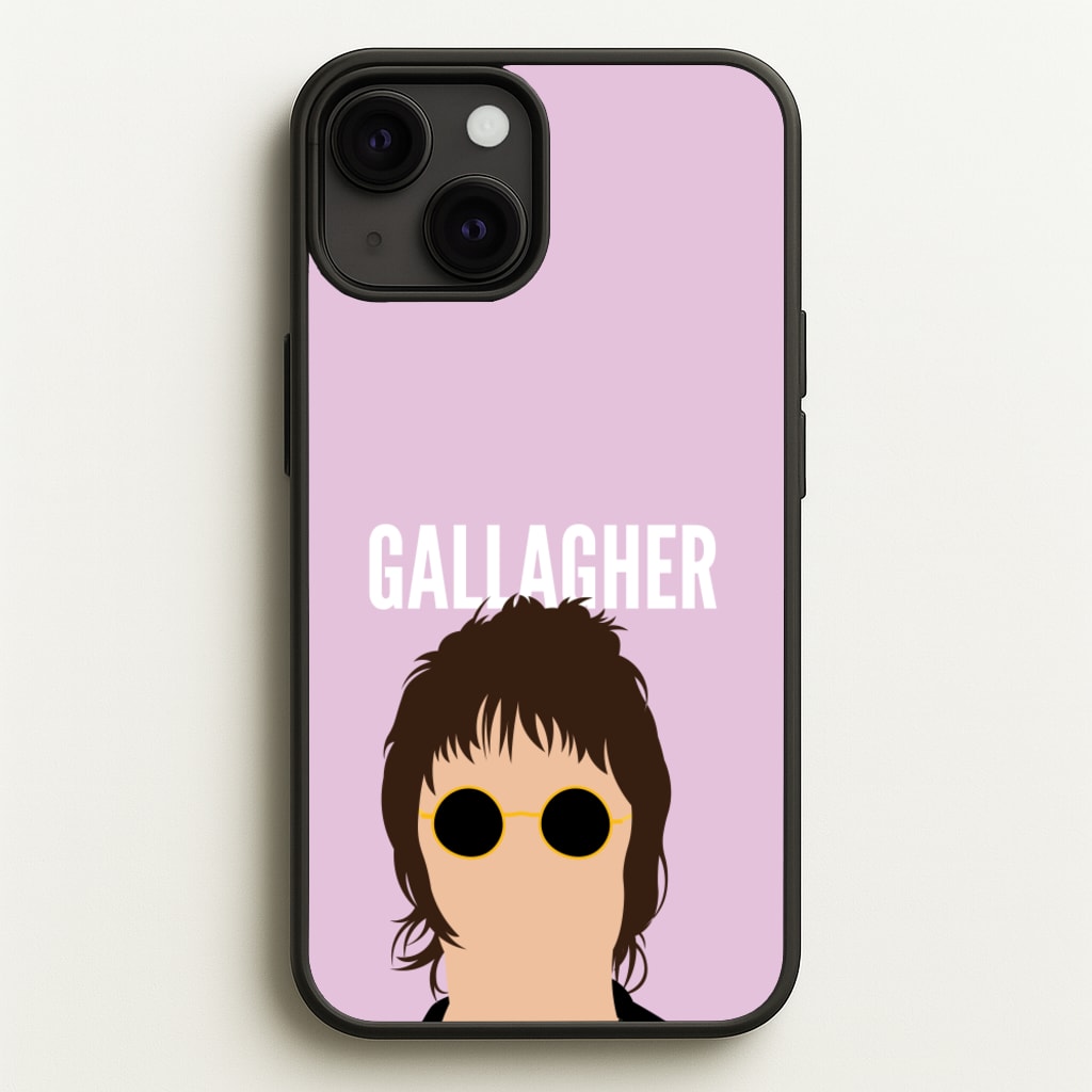 Rock Band Member Purple - Oasis Phone Case for iPhone 13