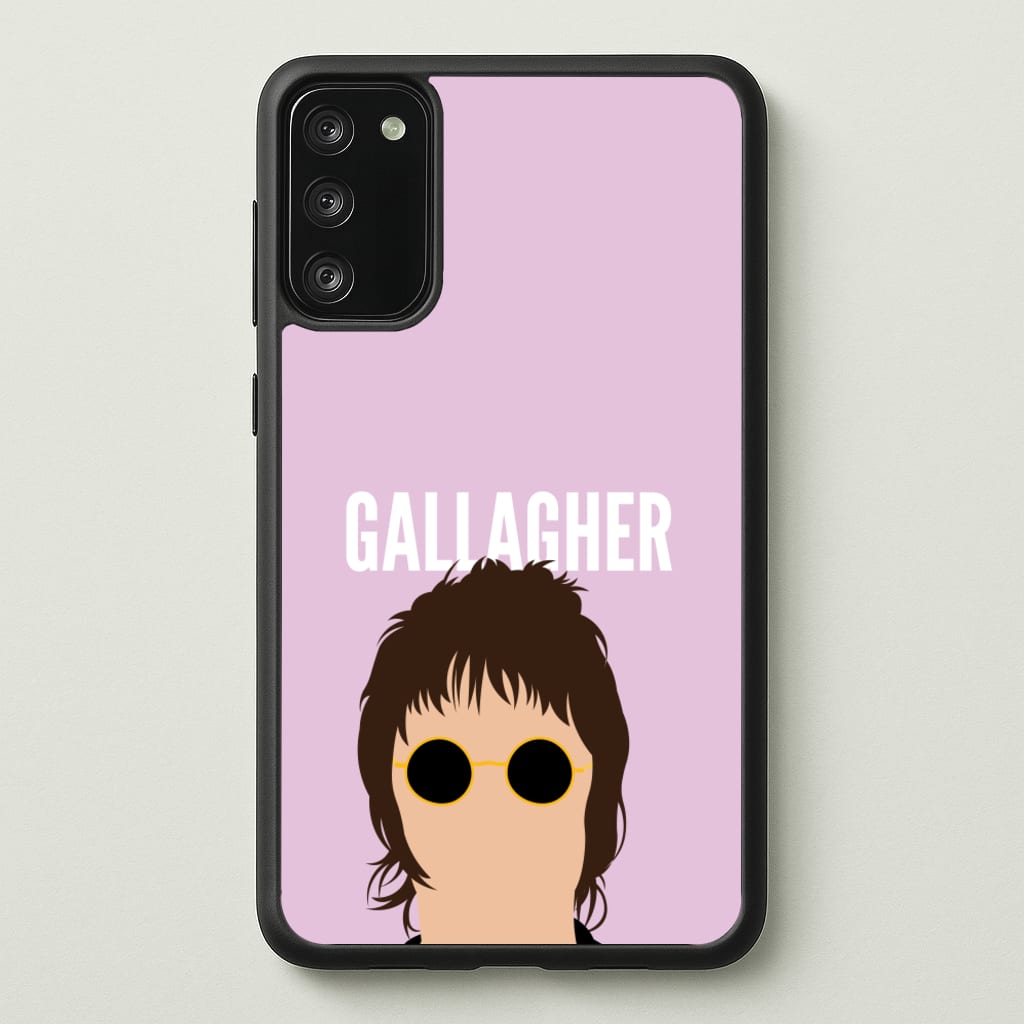 Rock Band Member Purple - Oasis Phone Case for Galaxy S20
