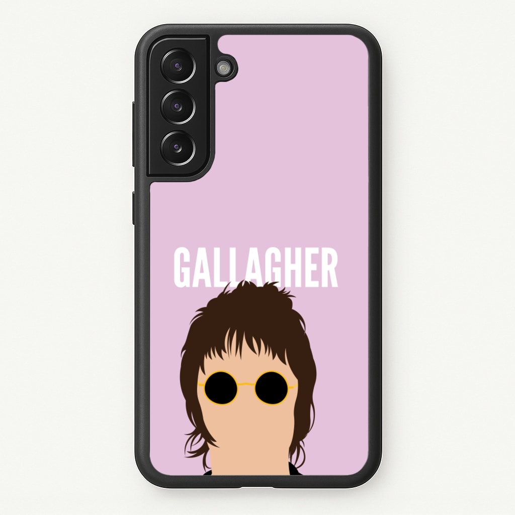 Rock Band Member Purple - Oasis Phone Case for Galaxy S21FE