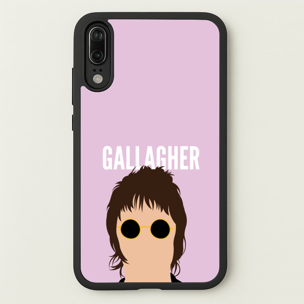 Rock Band Member Purple - Oasis Phone Case for Huawei P20