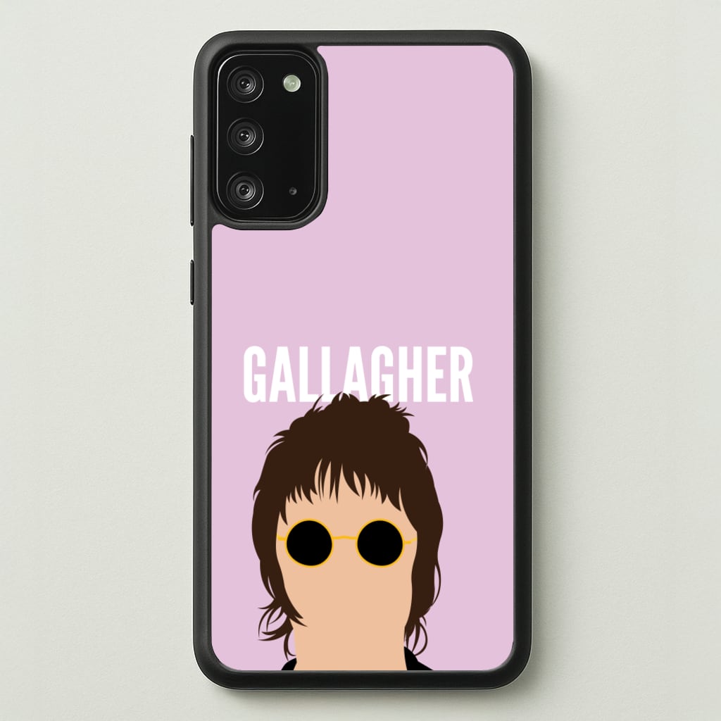 Rock Band Member Purple - Oasis Phone Case for Galaxy Note 20