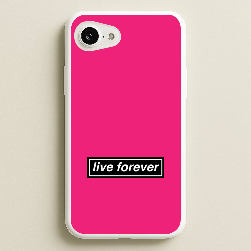 Live Forever - Oasis Phone Case for iPhone 16e