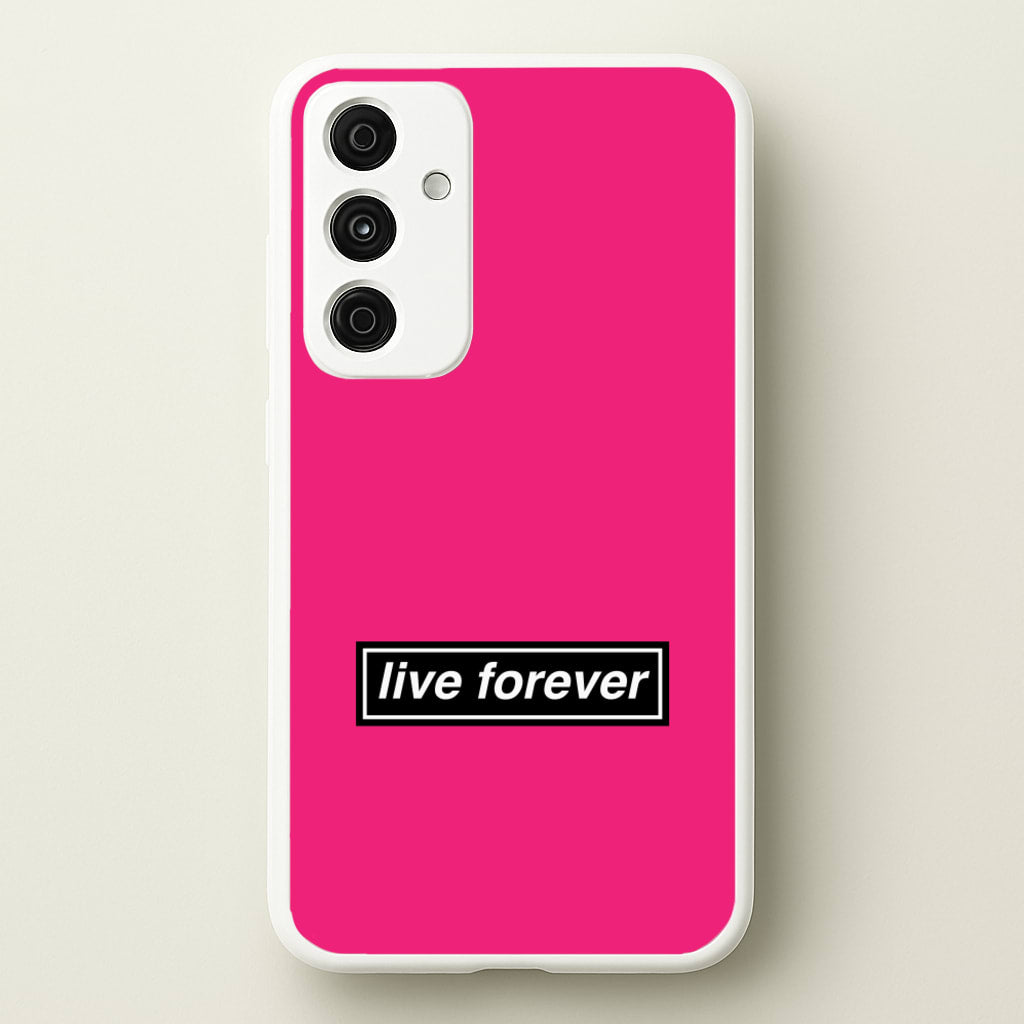 Live Forever - Oasis Phone Case for Galaxy A35