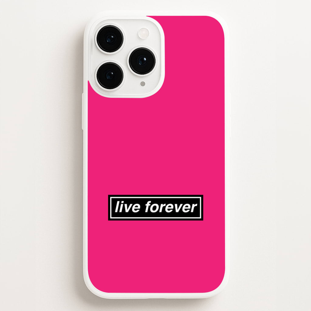 Live Forever - Oasis Phone Case for iPhone 16 Pro Max