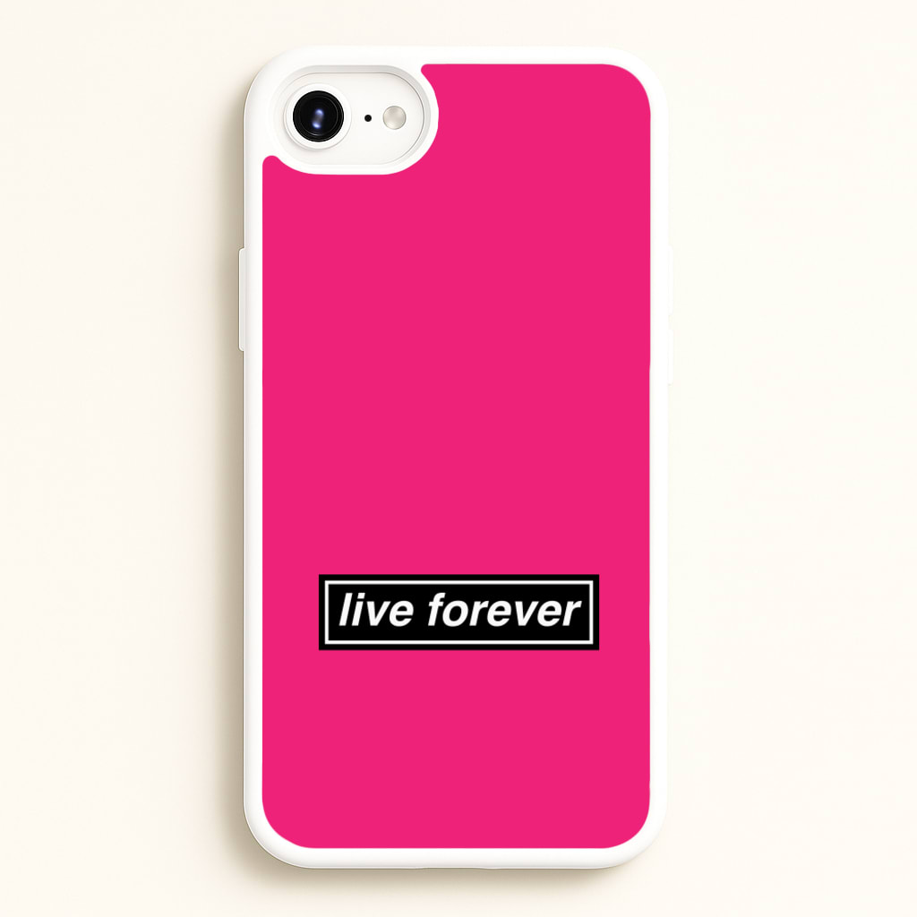 Live Forever - Oasis Phone Case for iPhone 6 Plus / 7 Plus / 8 Plus