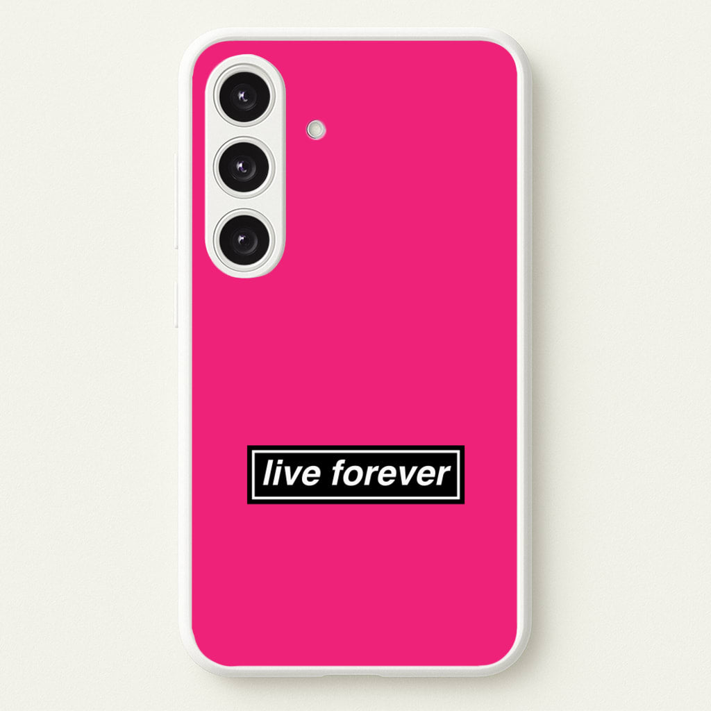 Live Forever - Oasis Phone Case for Galaxy S24