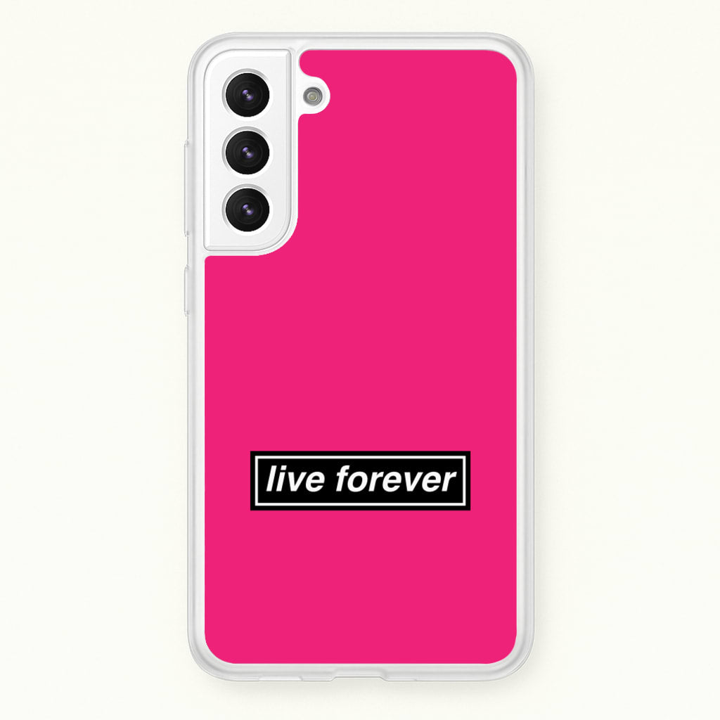 Live Forever - Oasis Phone Case for Galaxy S22 Plus