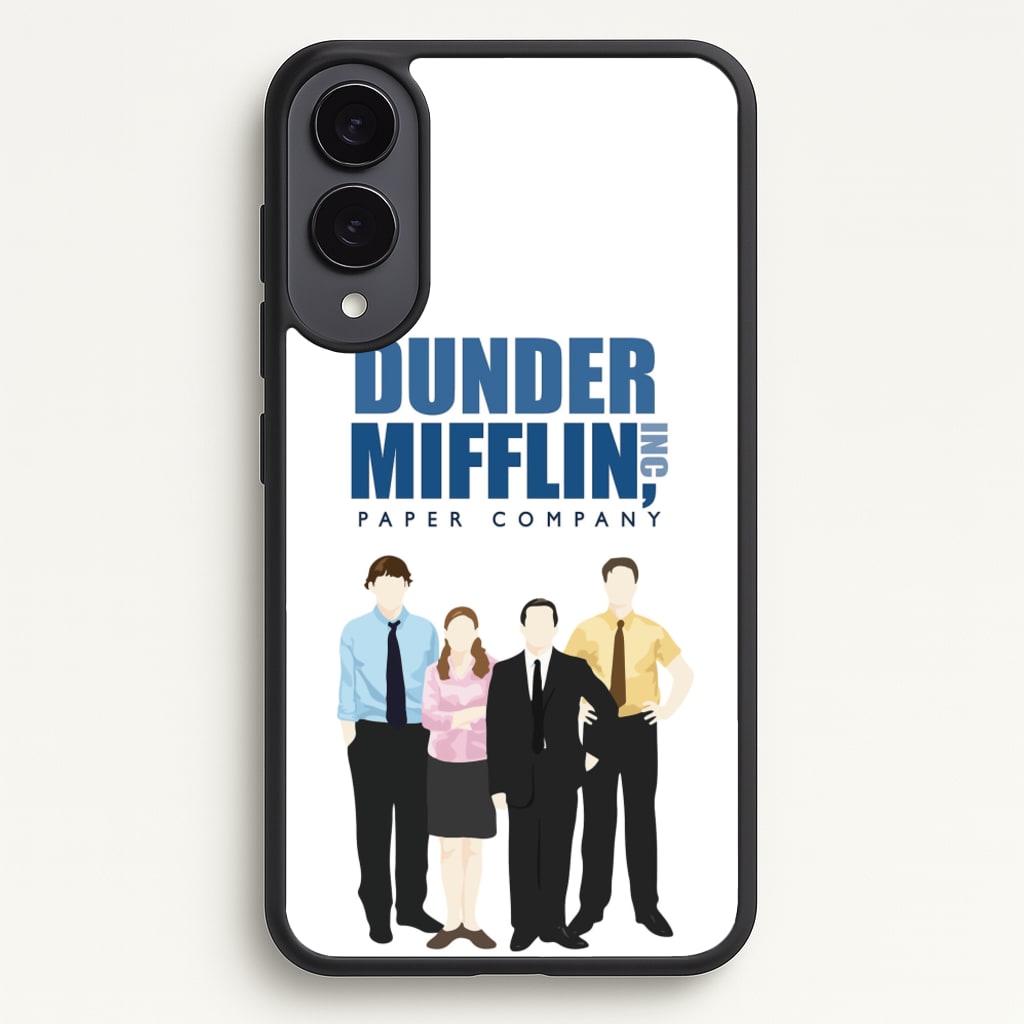 Office Cartoon - Dunder Mifflin - The Office Phone Case for Galaxy S25 Edge