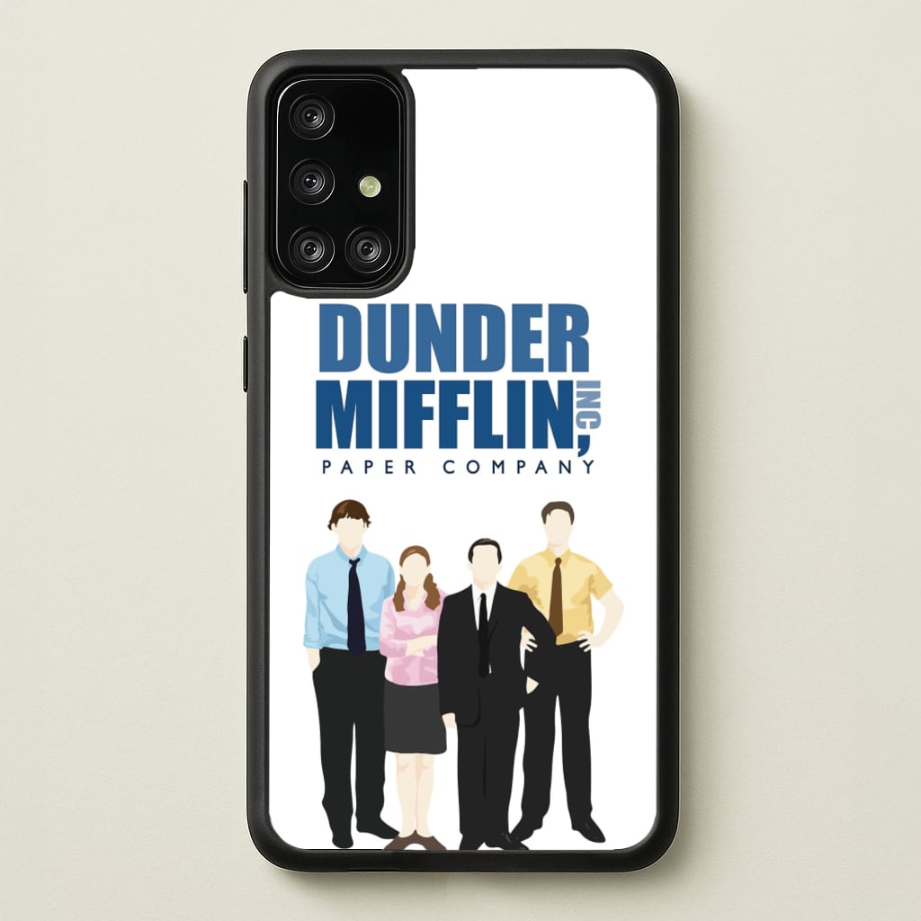 Office Cartoon - Dunder Mifflin - The Office Phone Case for Galaxy A71