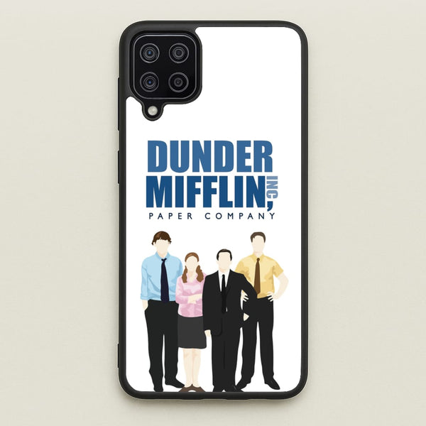 Office Cartoon - Dunder Mifflin - The Office Phone Case for Galaxy A12