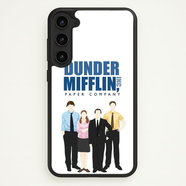 Office Cartoon - Dunder Mifflin - The Office Phone Case for Galaxy S23