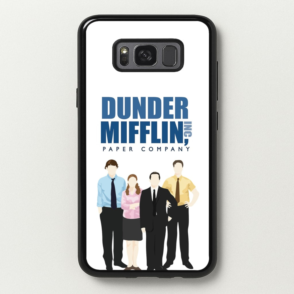 Office Cartoon - Dunder Mifflin - The Office Phone Case for Galaxy S8