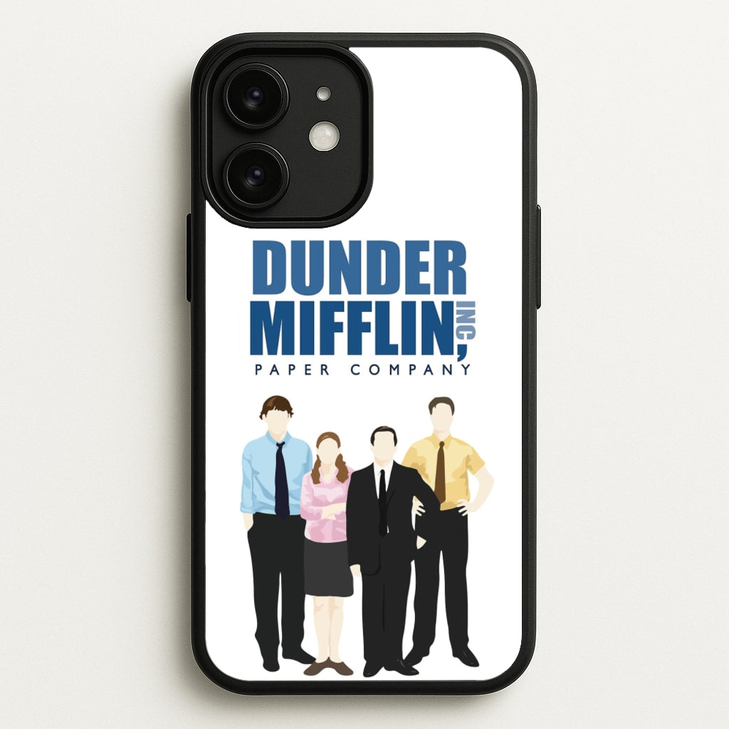 Office Cartoon - Dunder Mifflin - The Office Phone Case for iPhone 11