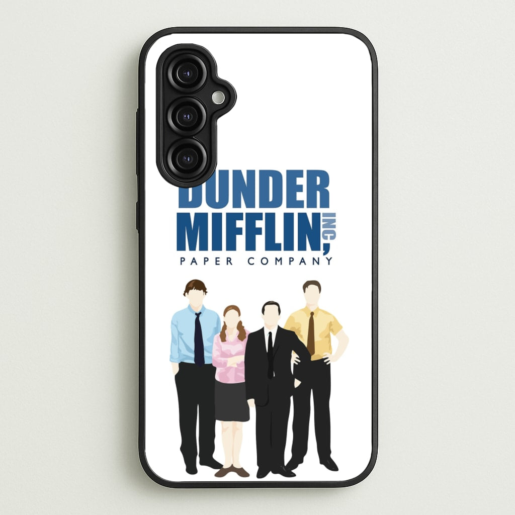 Office Cartoon - Dunder Mifflin - The Office Phone Case for Galaxy A14