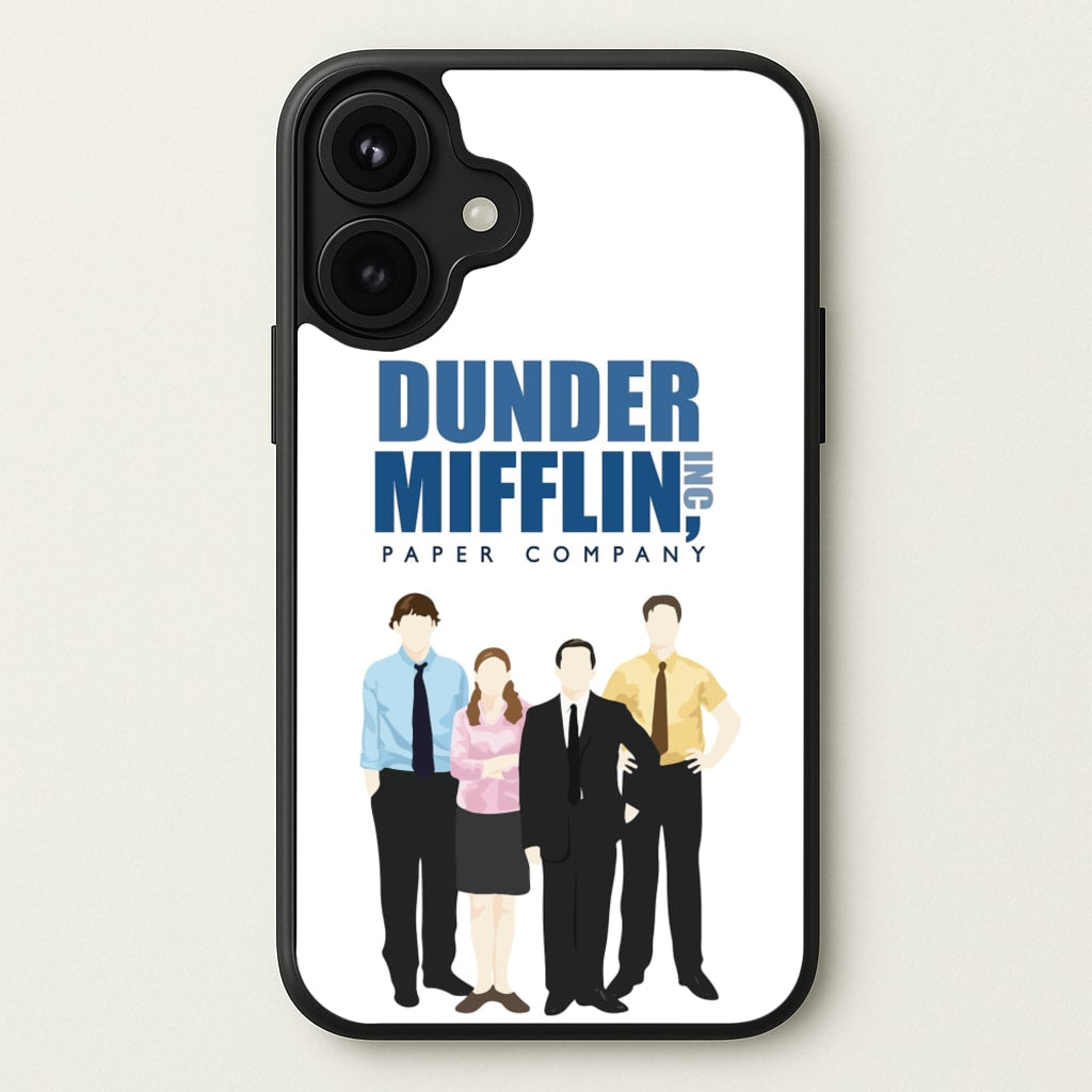 Office Cartoon - Dunder Mifflin Phone Case for iPhone 17