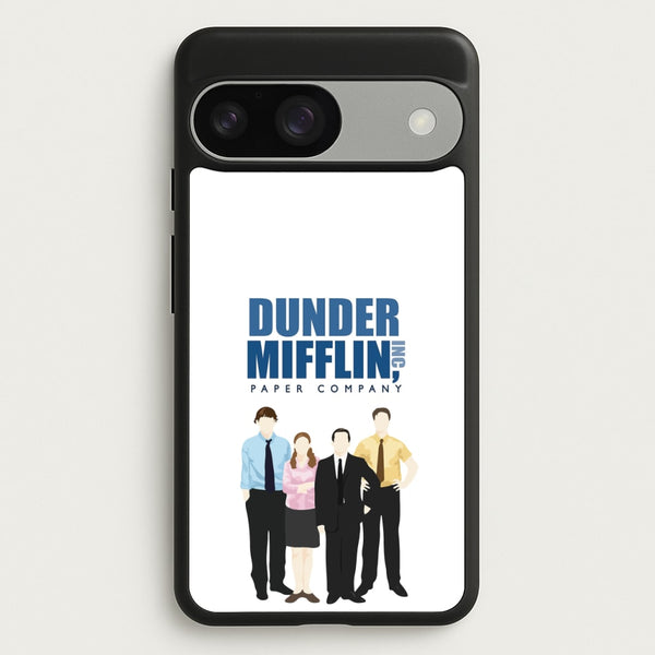 Office Cartoon - Dunder Mifflin - The Office Phone Case for Google Pixel 9 / 9 Pro